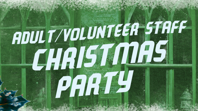 Adult Volunteer/Church Staff Christmas Party Program Sheet